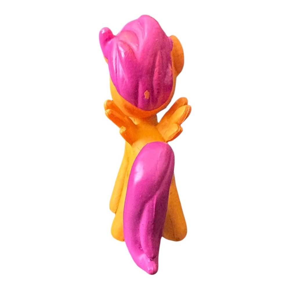 My Little Pony G3 Scootaloo Mini Figure Orange Pink Pegasus Hasbro 2" Toy - Picture 4 of 9